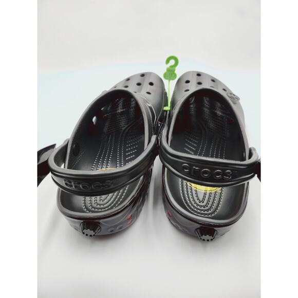 Mens Sz 8 Crocs New Classic Batman Movie Batmobile Clog Black Women’s 10 main image 4